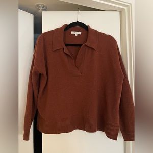 Madewell Merino Wool Polo Sweater